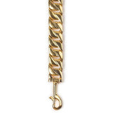 Gold Cuban Link Leash